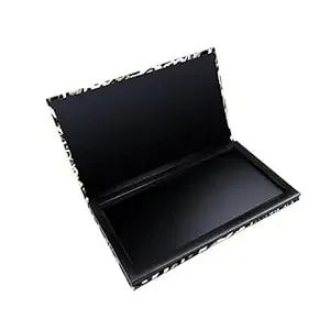 Allwon Magnetic Makeup Palette Leopard Empty Makeup Palette For Eyeshadow Lipstick Blush Powder