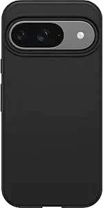 Otterbox Google Pixel 9 & 9 Pro React Series Case - Black, Ultra-Thin, Pocket-Friendly, Raised Edges Protect Camera & Screen, Wireless Charging Compatible (Ships In Polybag)