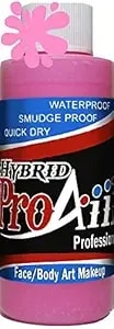 Proaiir Face And Body Painting Makeup - 2oz (60ml) Bubble Gum