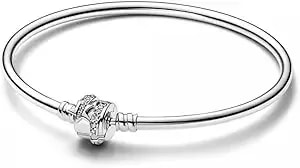 Pandora Moments Sparkling Shooting Star Clasp Bangle