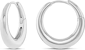 Amazon Essentials Polished Graduated Hoop