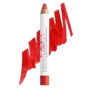 Physicians Formula Rosé Kiss All Day Velvet Lipstick Lip Color Makeup, Red Hot Lips - Dermatologist Tested, Clinicially Tested