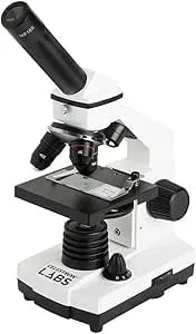 Celestron 44128 Cl-cm800 Compound Microscope, 40x-800x Magnification, White