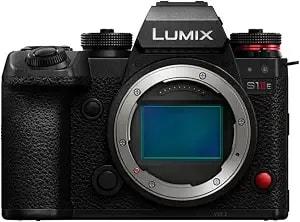 Panasonic Lumix s1 Iie Mirrorless With 24.1mp Cmos Sensor 6k Video 30 Fps - 24.1mp Full-Frame Bsi Cmos, 6k30p Video, Up To 30 Fps Burst, Oled Evf, 5-Axis In-Body Image Stabilization