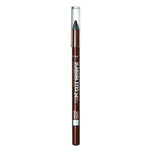 Rimmel London Scandaleyes Waterproof Gel Pencil Eyeliner, Long-Wearing, Ultra-Smooth, Smudge-Proof, 003, Brown, 0.04oz