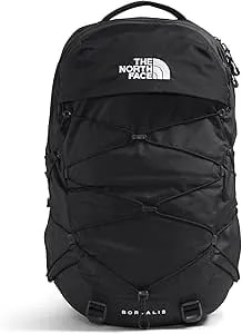 The North Face Borealis Commuter Laptop Backpack - Water Repellent, Laptop Sleeve, Large Main Compartment, TNF Black/TNF Black-NPF, One Size