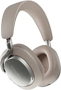 Bowers & Wilkins px8 s2 Wireless Over-Ear Headphones, Warm Stone, Bluetooth Headphones With Active Noise Cancelling, Hi-Res Audio, 30 Hours Of Playtime, Usb-C 15-Min Quick Charging