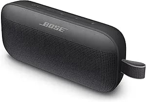 Bose Soundlink Flex Bluetooth Speaker, Portable Speaker With Microphone, Wireless Waterproof Speaker For Travel, Outdoor And Pool Use, Black