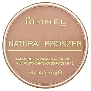 Rimmel London Natural - 022 Sun Bronze - Bronzer, Matte Finish, 0.49oz