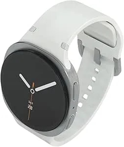 Samsung Galaxy Ai Watch 8 Latin American Version Sm-l320 (40mm) Bluetooth Wellness Tips Heart Rate Sleep To Workout Fitness Tracker (Silver/White Band Sm-l320nzsalta)