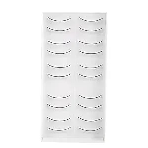 Easy To Apply And Remove Practice Eyelashes, Eyelash Extension Kit, 10 Pairs False Eyelashes For Eyelash Grafting, For Makeup Practice Mannequin