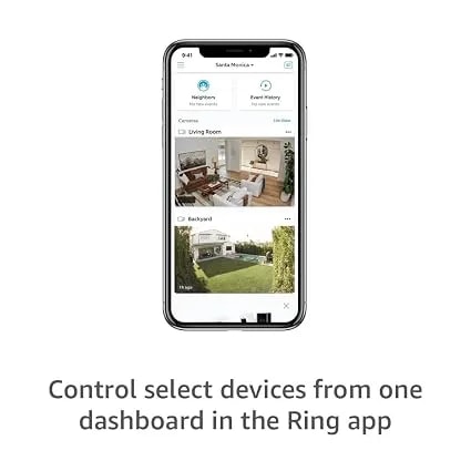 Ring Alarm Contact Sensor - 2nd Gen - Instant Window & Door Alerts - Approximately 3-Year Battery Life - Slim Design Fits Any Frame - Easy Installation - Base Station Required