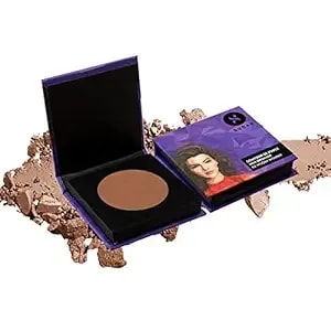 Sugar Cosmetics Contour De Force Mini Bronzer - 02 Woody Wonder (Warm Brown) - Light Weight - Blendable & Long Lasting Lightweight, Easily Blendable, Illuminating Bronzer, Matte Finish