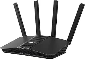 ASUS RT-BE58U Wifi 7 BE3600 Aimesh Extendable Router, 4K-QAM, MLO, AI Detection 2.5G Port, Four 1G Ports, Commercial-Grade Network Security, Parental Control, Iot Network, Kid’S Network, VPN Network