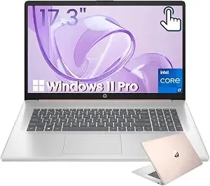 Hp 17.3" Touchscreen Business Laptop, Core i7 1355u, 16gb Ram, 512gb Ssd