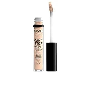 Nyx Professional Makeup Can'T Stop Won'T Stop Contour Concealer, 24h Full Coverage Matte Finish - Light Ivory