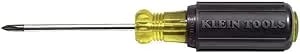 Klein Tools 603-3#1 Phillips Head Screwdriver, Made In Usa, 3-Inch Round Shank And Cushion Grip Handle