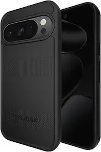 Pelican Protector Google Pixel 10 Pro Xl Case, Rugged Magnetic Phone Case With 16ft Military-Grade Drop Protection - Heavy Duty Phone Cover With Magnets - Black
