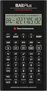 Texas Instruments BA II Plus Professional Financial Calculator