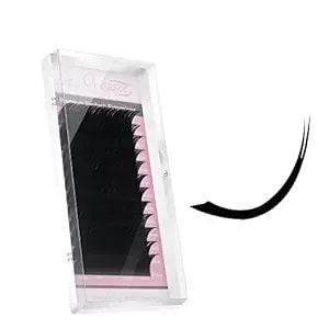 Ellipse Eyelash Extension 0.20mm C Curl 14mm Flat Individual Eyelashes False Lashes Mink Lashes Extensions