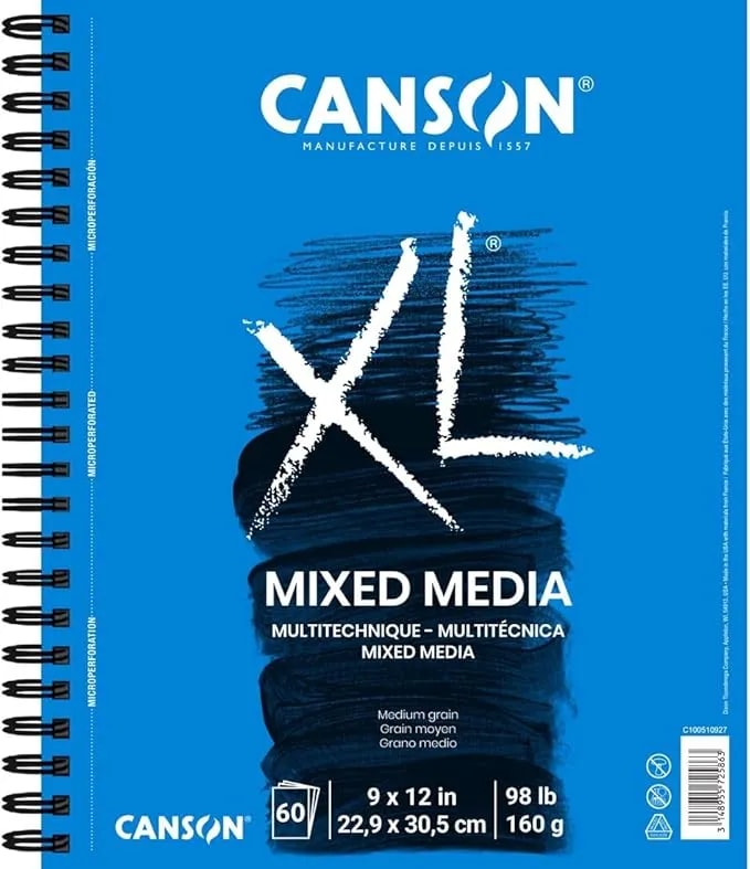 Canson Xl Mix Media Pad 9x12