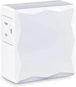 Cyberpower p2wuc3 Surge Protector, 500j/125v, 2 Outlets, 3 Usb-C Charge Ports, Wall Tap Design, White