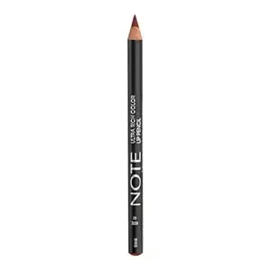 Note Cosmetique Ultra Rich Color Lip Pencil - Matte, Smudgeproof Long Lasting Lip Liner Pencil - Defines And Fills - 02 Rose - 0.04 Oz