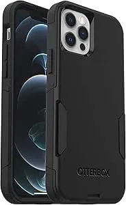 Otterbox Iphone 12 & Iphone 12 Pro Commuter Series Case - Black, Slim & Tough, Pocket-Friendly, With Port Protection