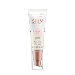 Covergirl Trublend Skin Enhancer, Velvet Blur, Primer, Plumps Dry Skin, Blurs Pores, Hydrating, Brightening, Lasts All Day, 0.81oz