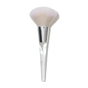 E.L.F. Precision Powder Brush, Large Shaped Makeup Brush For Pressed & Loose Powder, Bronzer, Highlighter & Blush, Vegan & Cruelty-Free