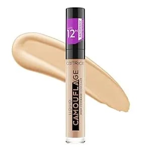 Catrice - Liquid Camouflage High Coverage Concealer - Ultra Long Lasting Concealer - Oil & Paraben Free - Cruelty Free (020 - Light Beige)