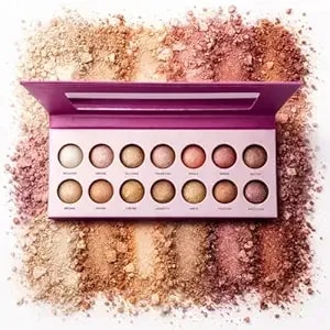 K'Apeine 14-Color Eyeshadow Palette, Matte & Shimmer Warm Neutral Nude Eyeshadow, Highly Pigmented Blendable Long-Wear, Everyday Smoky Glam Baked Makeup For All Skin Tones (03#)