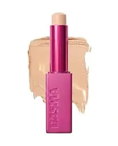 Basma Beauty The Foundation Stick, Long-Lasting Formula With Aloe Vera, Vitamin E, Multi-Use Coverage For Foundation, Concealer, Contour - Shade 035 (For Light Skin With Neutral Olive Undertones)