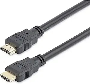 Startech.Com 15ft (4.6m) Hdmi Cable - 4k High Speed Hdmi Cable With Ethernet - Uhd 4k 30hz Video - Hdmi 1.4 Cable - Ultra Hd Hdmi Monitors, Projectors, Tvs & Displays - Black Hdmi Cord - M/M (hdmm15)