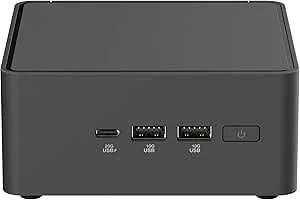 Asus Nuc 15 Pro Tall Barebones Mini Pc With Intel Series 2 Core 7 240h, Up To 96gb ddr5 Ram, Dual Storage Design, Thunderbolt™ 4, Wi-Fi 7 & Bluetooth 5.4, Toolless Chassis Access, Vesa Mount Included