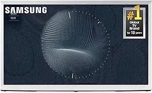 Samsung 65-Inch Class The Serif ls01b Series - Qled 4k, I-Shaped Design, Anti-Reflection Matte Display, -Portable Easel -Stand, Ambient Mode+ Smart -Tv -W/ Alexa Built-In (qn65ls01bafxza,Latest Model)