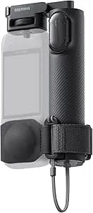 insta360 Foldable 2-In-1 Selfie Stick, 1/4" Mount, Compatible With x5, x4, x3, Built-In Tripod