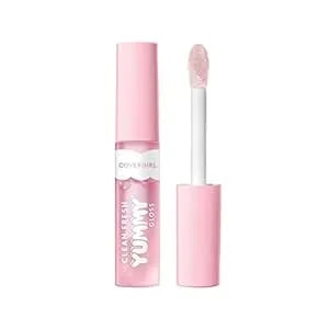 Covergirl Clean Fresh Yummy Lip Gloss, Sheer, Natural Scents, Vegan Formula - 100 Let'S Get Fizzical, 0.33 Fl Oz