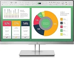 Hp Elitedisplay e223 21.5-Inch Screen Led-Lit Monitor Silver (1fh45aa#Aba) (Renewed)