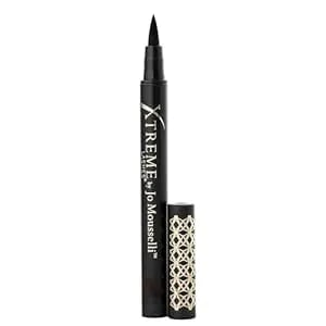 Xtreme Lashes Long Lasting Brow Pen, Deep Brown, Soft, Felt-Tipped Applicator For Filling Sparse Brows, Natural Definition & Gray Coverage