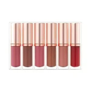 Sexy Mother Pucker Lip Plumping Gloss Lipstick Velour Lip Gloss Does Not Fade Easily Mist Paste Color Highly Color And Instant Lip Gloss Scent（B-A