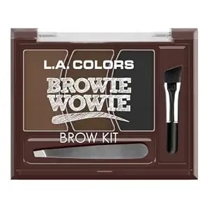 L.A. Colors Brow Kit, Medium (Carded) cbk210n