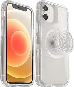 Otterbox + Pop Symmetry Series Case For Iphone 12 Mini (Not 12/Pro/Pro Max) Polycarbonate, Kickstand Non-Retail Packaging - Stardust