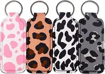 Lip Balm Holder Keychain, Cute Portable Key Chain Accessories For Lip Balm, Lip Gloss Or Lipstick