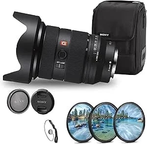 Sony Fe 24-70mm F/2.8 Gm Ii Lens (Sony E) (sel2470gm2) + Filter Set + Cap Keeper + Cleaning Set (Renewed)