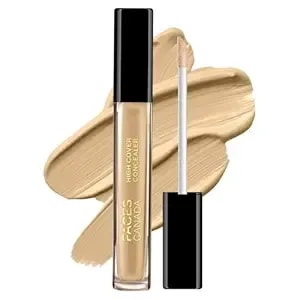 Facescanada High Cover Concealer - Full Coverage, Lightweight & Long-Lasting Formula - Hides Dark Circles, Blemishes & Imperfections - Smooth, Blendable & Crease-Resistant - 0.14 Fl Oz (4ml)