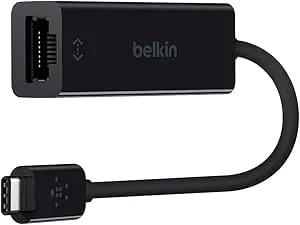Belkin Network Adapter Ethernet, Black (B2B145-BLK)