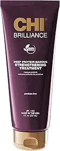 Chi Deep Brilliance Deep Protein Masque - Sulfate, Paraben And Gluten Free, 8 Oz.