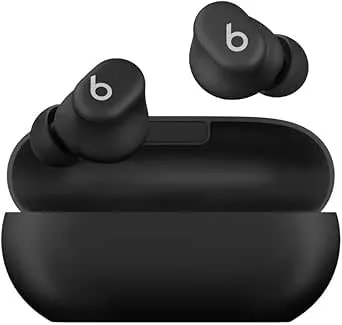 Beats Solo Buds - Wireless Bluetooth Earbuds - 18 Hours Of Battery Life - Apple & Android Compatibility - Built-In Microphone - Matte Black