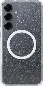 Otterbox Samsung Galaxy s25+ Symmetry Series Case - Stardust Clear/Glitter - Ultra-Sleek, Wireless Charging Compatible, Ultra-Slim Phone Case For Samsung Galaxy With Drop Protection & Magnets